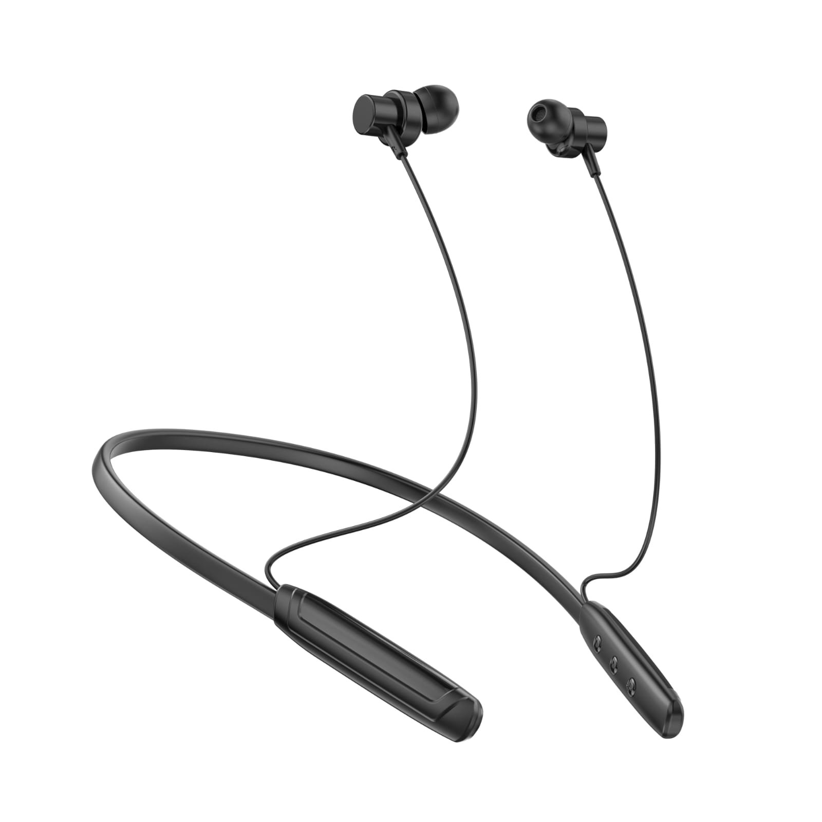 K-Smart BD-400 Wireless Neckband Earphones | 48 Hours Battery Backup | Magnetic Control Bluetooth Headset with Deep Bass & Noise Cancellation